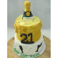 Drink - Champagne in Bucket Cake